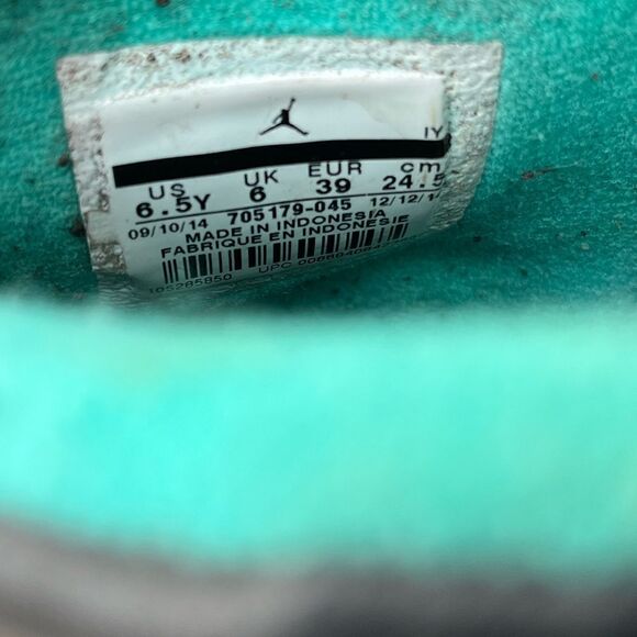 Jordan 10 Retro 30TH Lady Liberty Metallic Shoes Youth Womens Size: 8 - Picture 7 of 8